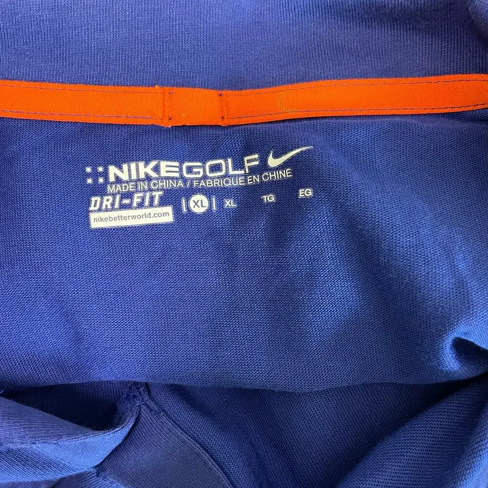 Nike Golf Womens Size XL Athletic Dri Fit Short Sleeve Golf Tennis Polo Shirt